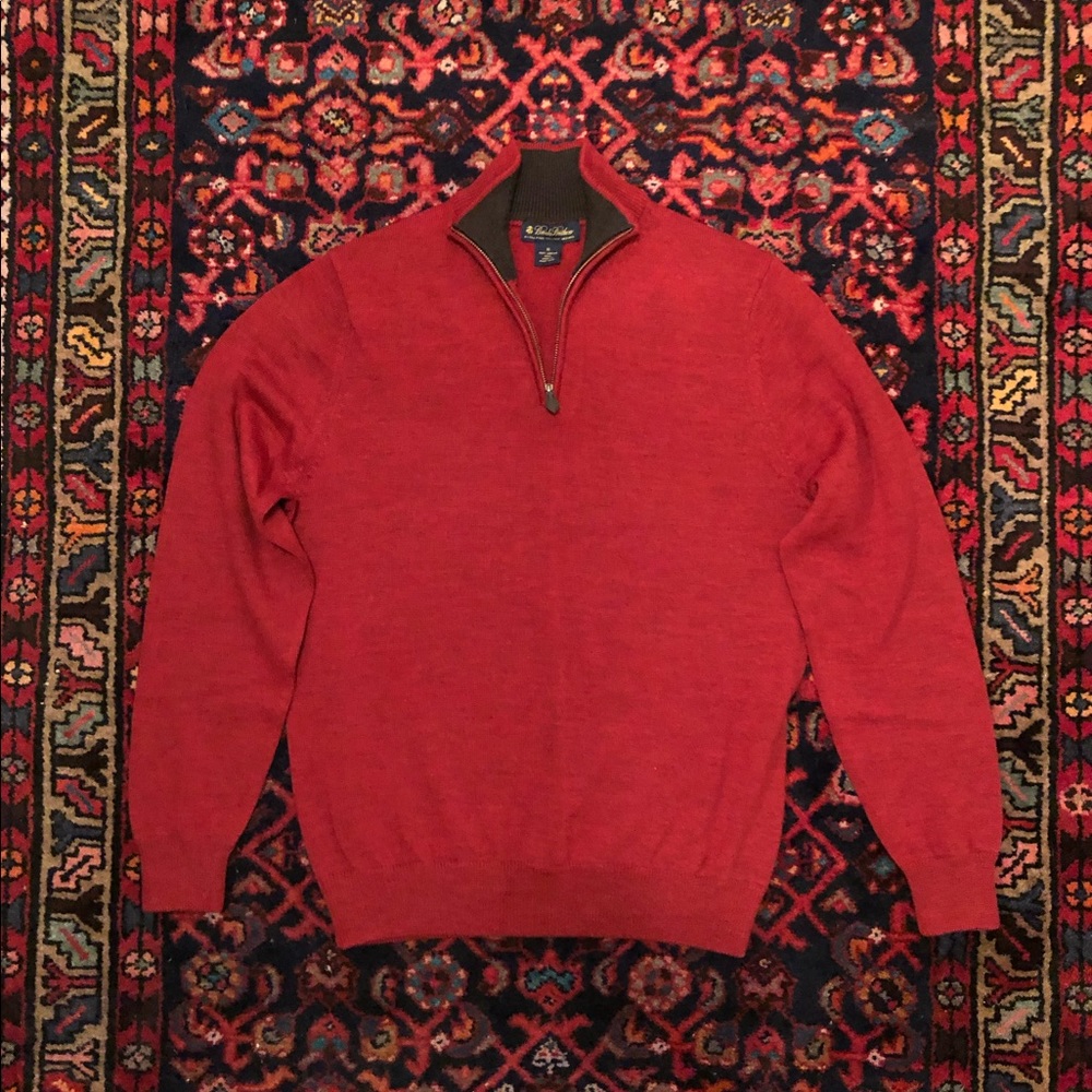 BROOKS BROTHERS Sweater - Quarter Zip
